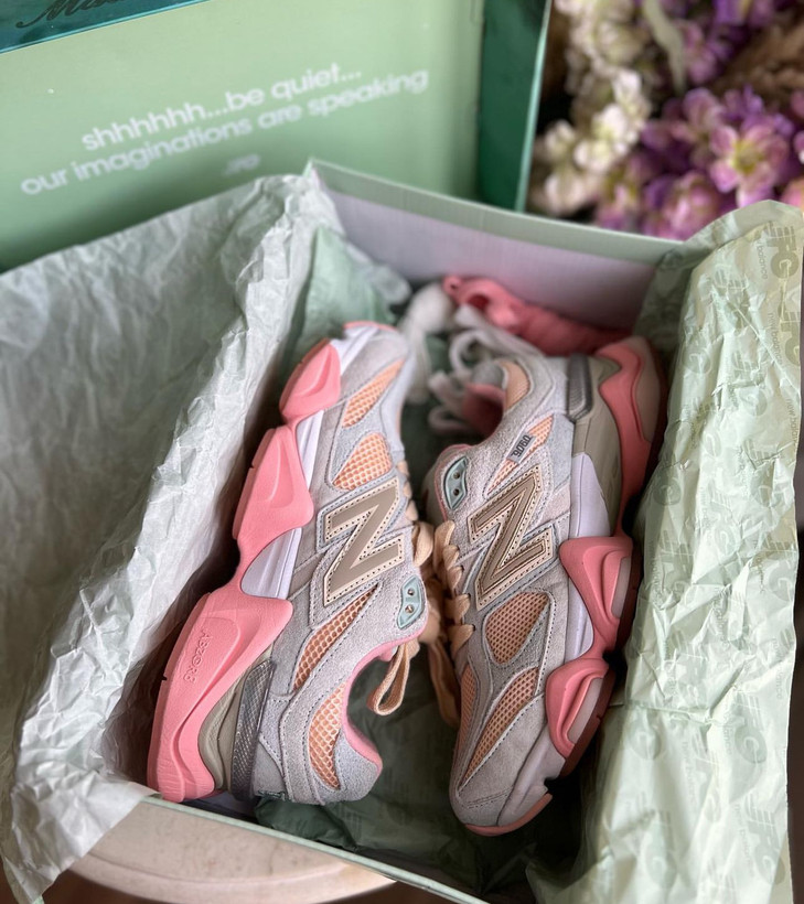 نیوبالانس ۹۰۶۰ بیبی شور بلو || New Balance 9060 Baby Shower Blue کد 596