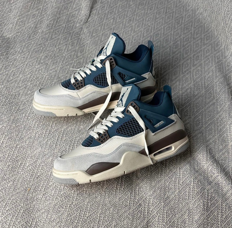 نایکی جردن رترو ۴ اسنورلکس کاستوم || Nike Jordan Retro 4 Snorlax Custom کد 420