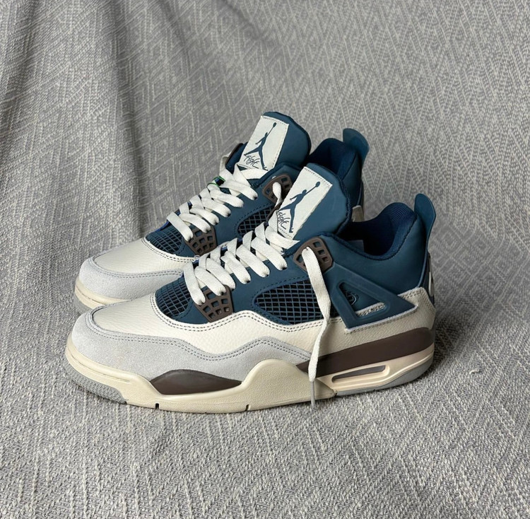 نایکی جردن رترو ۴ اسنورلکس کاستوم || Nike Jordan Retro 4 Snorlax Custom کد 420