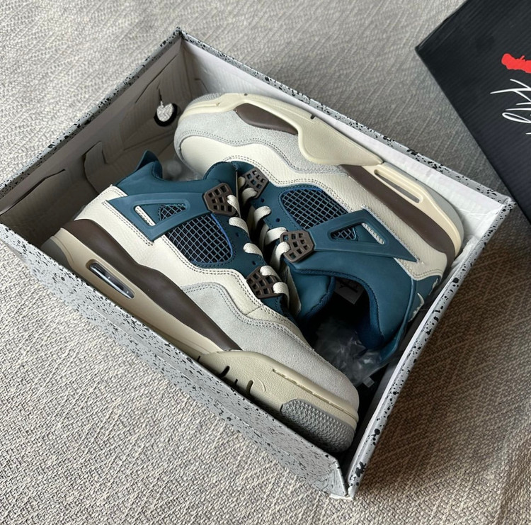 نایکی جردن رترو ۴ اسنورلکس کاستوم || Nike Jordan Retro 4 Snorlax Custom کد 420