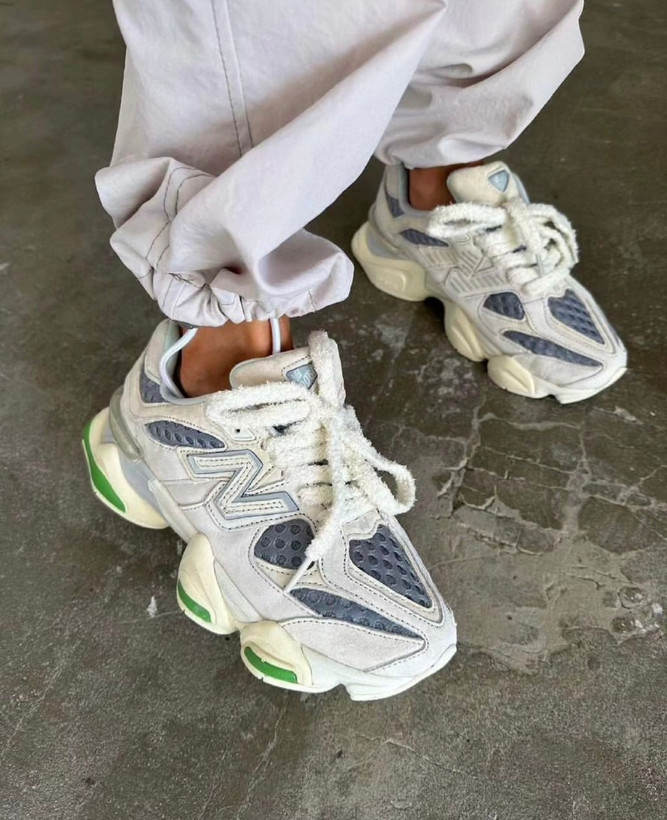 نیوبالانس ۹۰۶۰ بیبی شور بلو || New Balance 9060 Baby Shower Blue کد 596