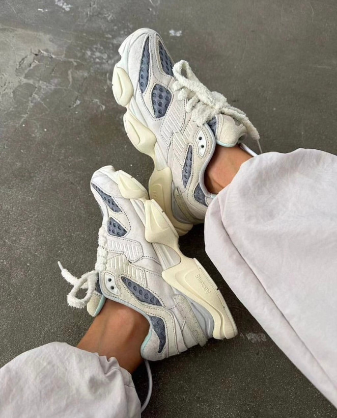 نیوبالانس ۹۰۶۰ بیبی شور بلو || New Balance 9060 Baby Shower Blue کد 596